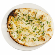 Garlic and Cilantro Naan